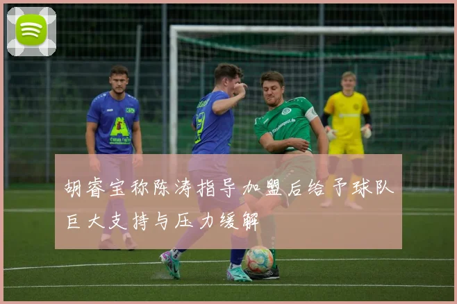 胡睿宝称陈涛指导加盟后给予球队巨大支持与压力缓解